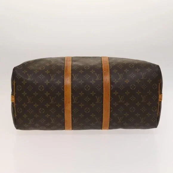 LOUIS VUITTON Monogram Keepall Bandouliere 50 Boston Bag M41416 LV Auth 125289 - Picture 6 of 16